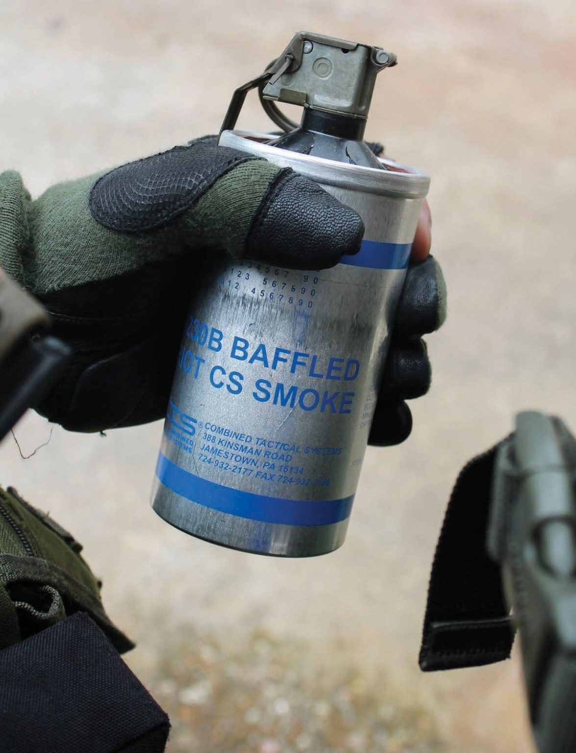 CTS smoke grenade