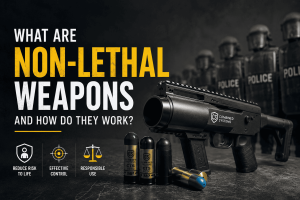 What are non-lethal weapons