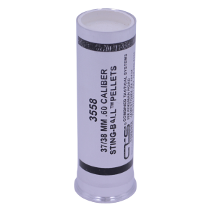 3558 – 37MM .60 Cal Sting-Balls, 4.9″ Long
