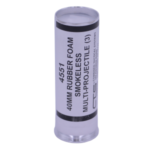 4551 – 40MM Multi 3 Foam Baton, Smokeless, 4.8″ Long
