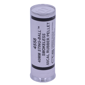 4558 – 40MM .60 Cal Sting-Balls, Smokeless, 4.8″ Long
