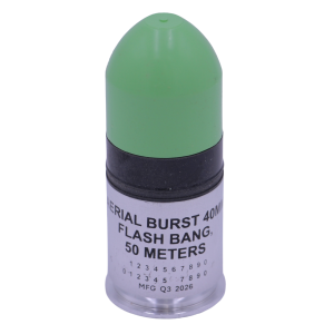 4090-50 – 40MM Aerial Flash-Bang, 50 Meter Warning Signal